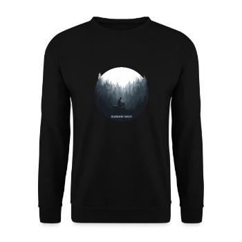 La lecture est ma thérapie – Livres et relaxation - Sweat-shirt Unisexe - noir - Devant - Alina (178cm) & Michal (187cm)