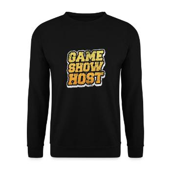 Soirée jeux de société amusants - Jeu de société télévisé - Sweat-shirt Unisexe - noir - Devant - Alina (178cm) & Michal (187cm)