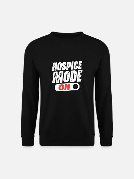Mode Hospice activé - Sweat-shirt Unisexe - noir