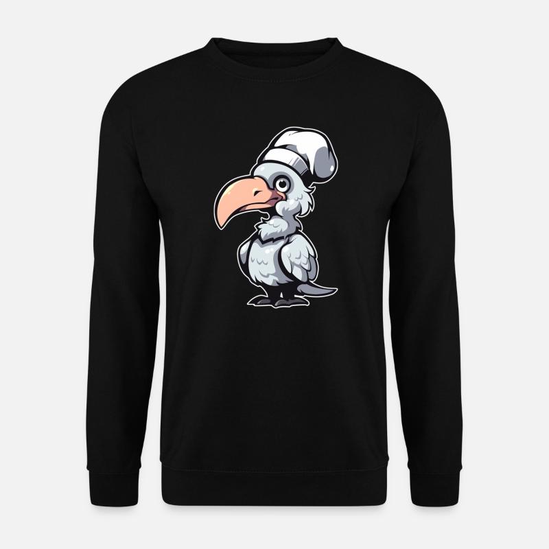 Shoebill cook - Unisex Sweatshirt - black