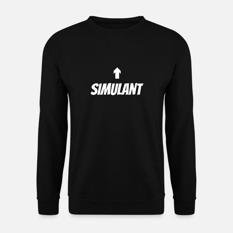 Simulant - Unisex Pullover - Schwarz