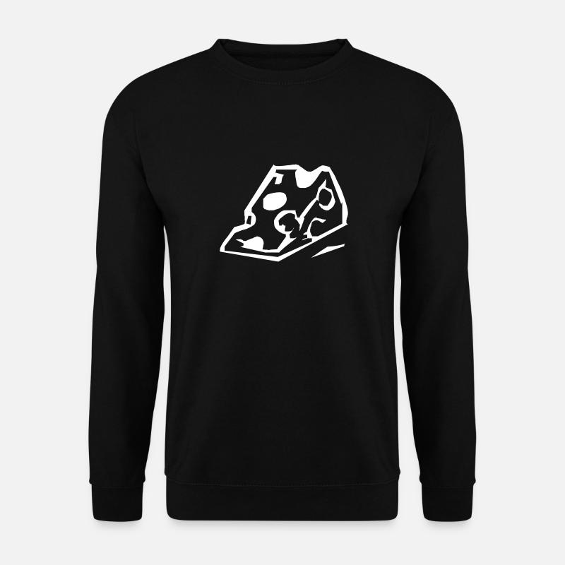 cheese - Unisex Sweatshirt - black