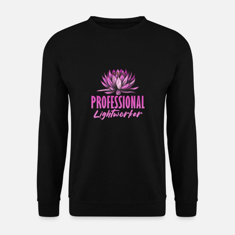 Professional lightworker - Unisex Pullover - Schwarz