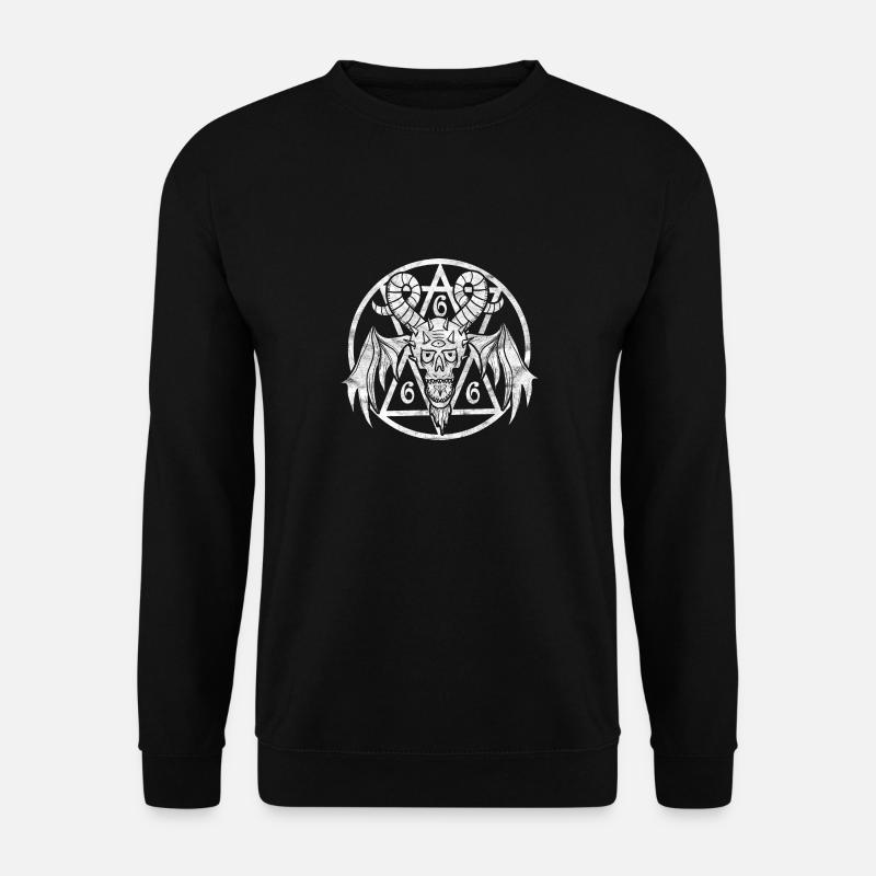 satan six six six Conception pour un enthousiasme de satan - Sweat-shirt Unisexe - noir