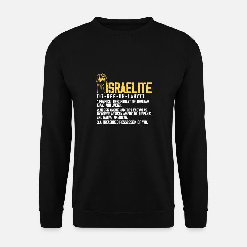 Israelite Meaning - Unisex Sweatshirt - black