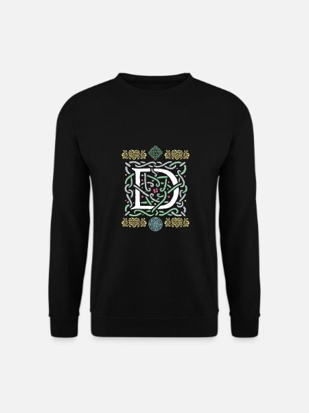 D - Unisex Sweatshirt - black