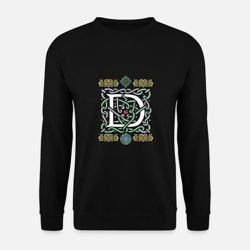 D - Unisex Sweatshirt - black
