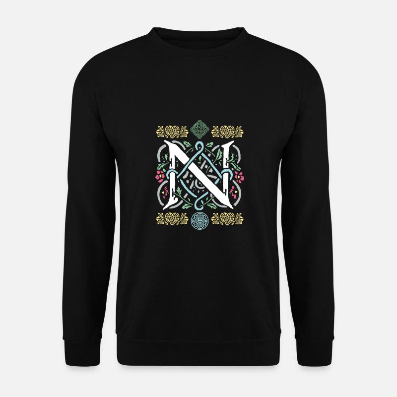 N - Unisex Sweatshirt - black
