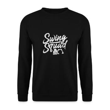 Swing squad Excavatrice - Sweat-shirt Unisexe - noir - Devant - Alina (178cm) & Michal (187cm)