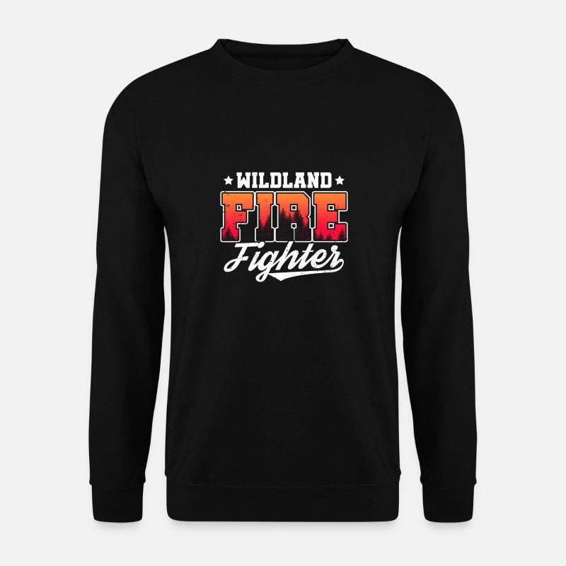 Wildland firefighter - Unisex Sweatshirt - black