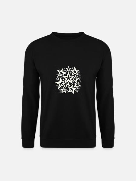 Star Star Gift Starry Sky - Unisex Sweatshirt - black