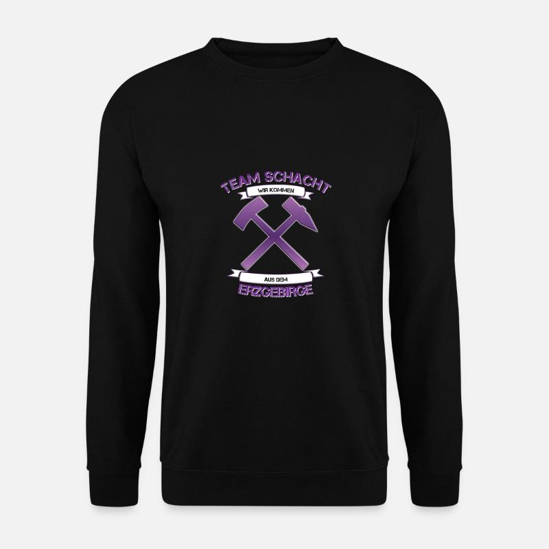 Aue im Erzgebirge - Unisex Pullover - Schwarz
