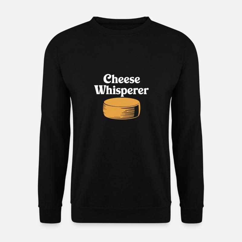 Conception de Cheese Whisperer - Sweat-shirt Unisexe - noir