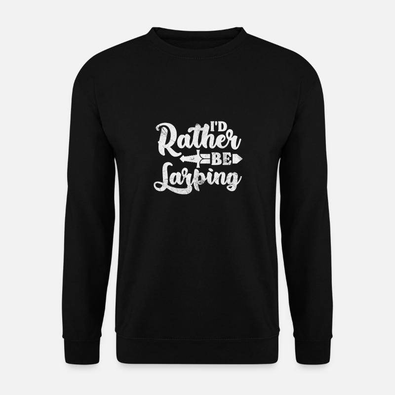 Je préfère être larping - Sweat-shirt Unisexe - noir
