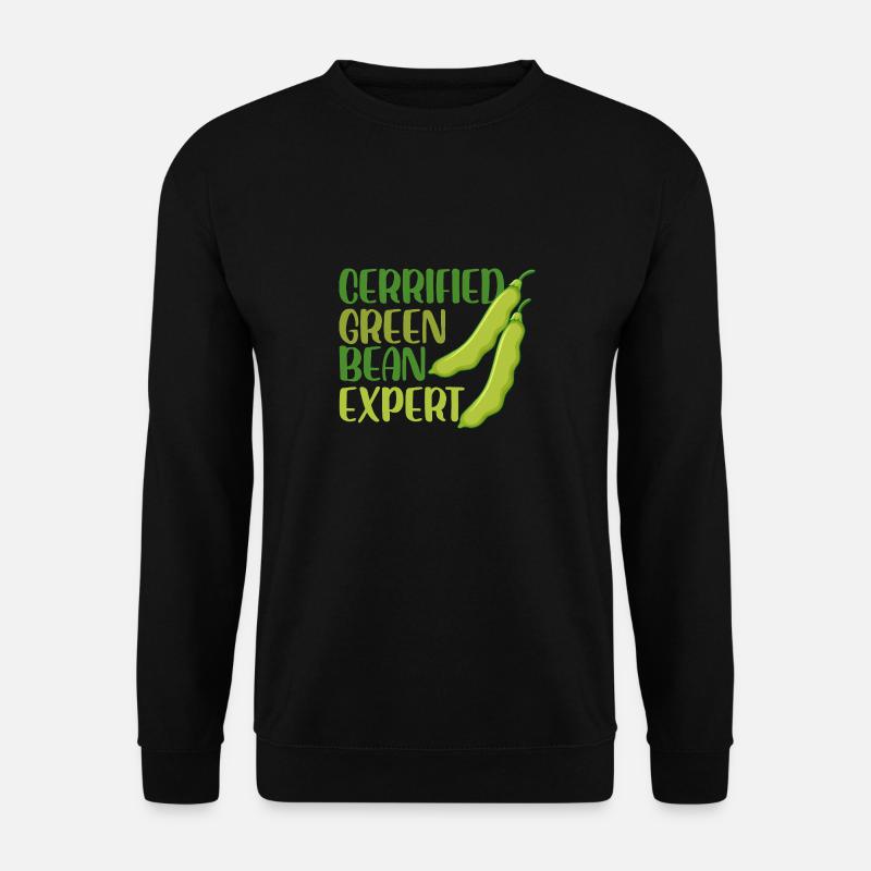 Conception experte certifiée Green Bean - Sweat-shirt Unisexe - noir