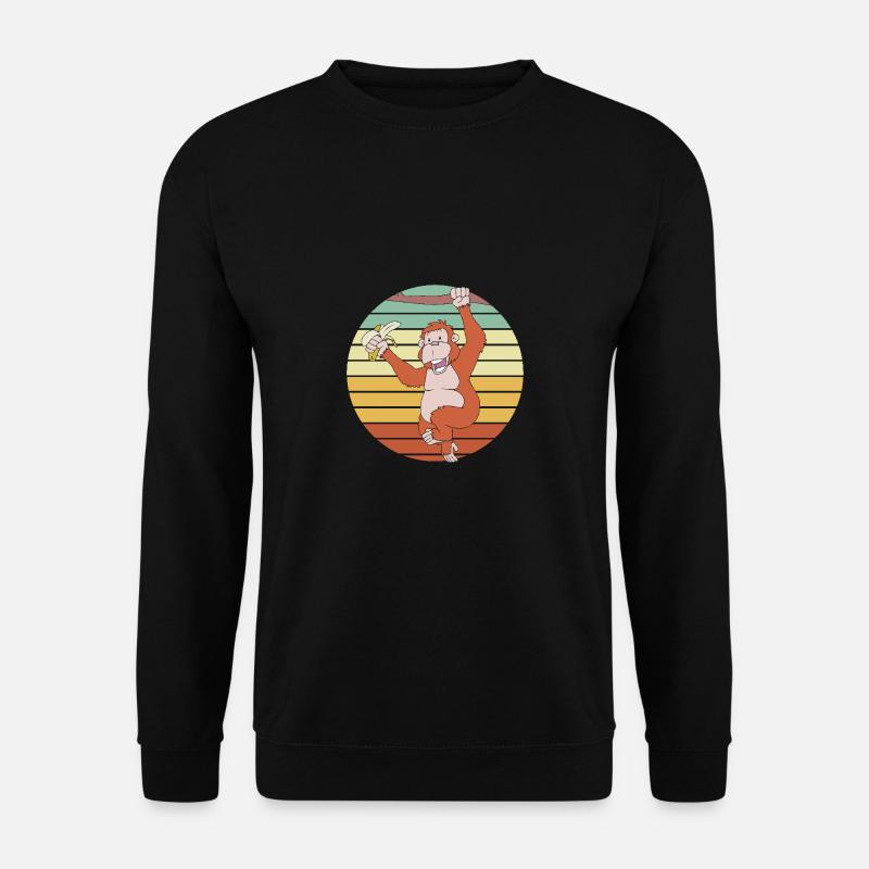 Orangutan - Unisex Sweatshirt - black