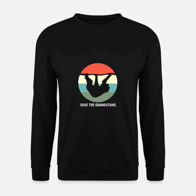 Orangutan - Unisex Sweatshirt - black