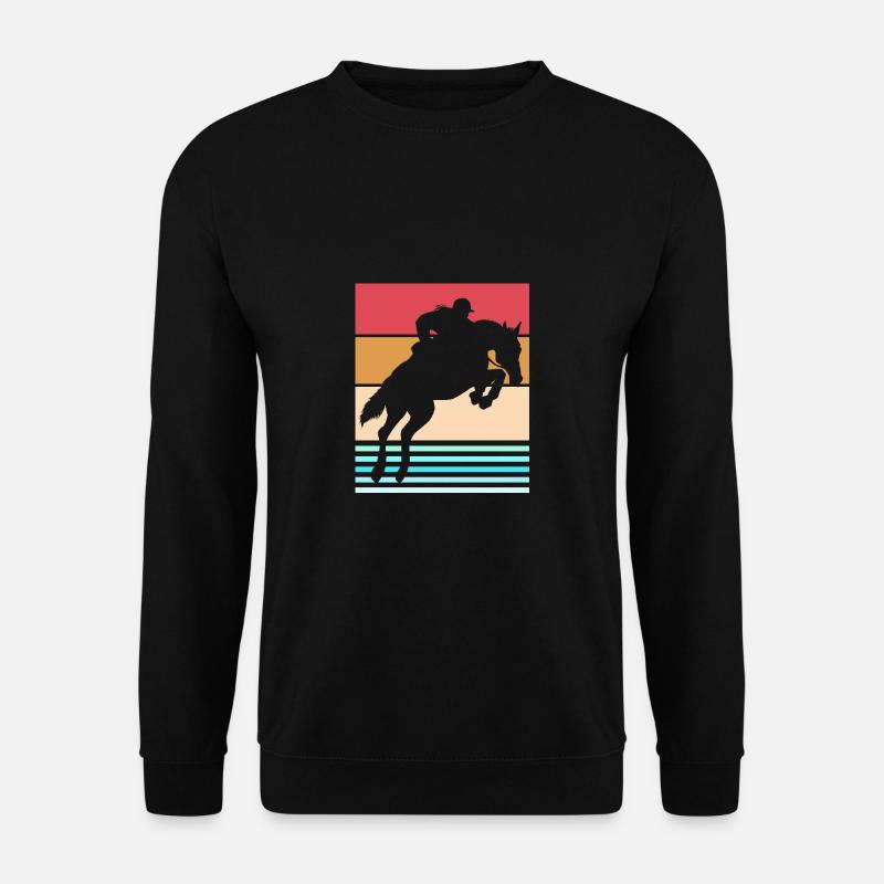 Saut d’obstacles Saut d’obstacles - Sweat-shirt Unisexe - noir