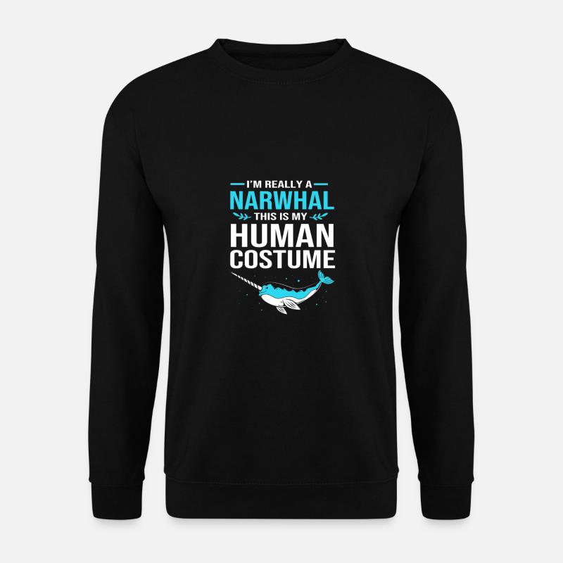Narval - Sweat-shirt Unisexe - noir