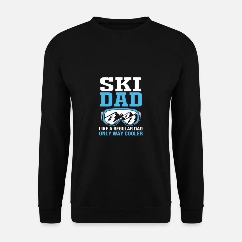 Ski Skiurlaub - Unisex Pullover - Schwarz