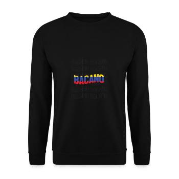 Colombia - Unisex Sweatshirt - black - Front - Alina (178cm) & Michal (187cm)