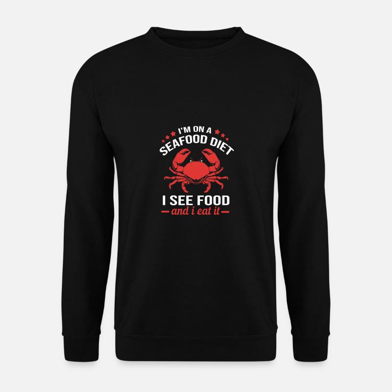 Krabbe - Unisex Pullover - Schwarz