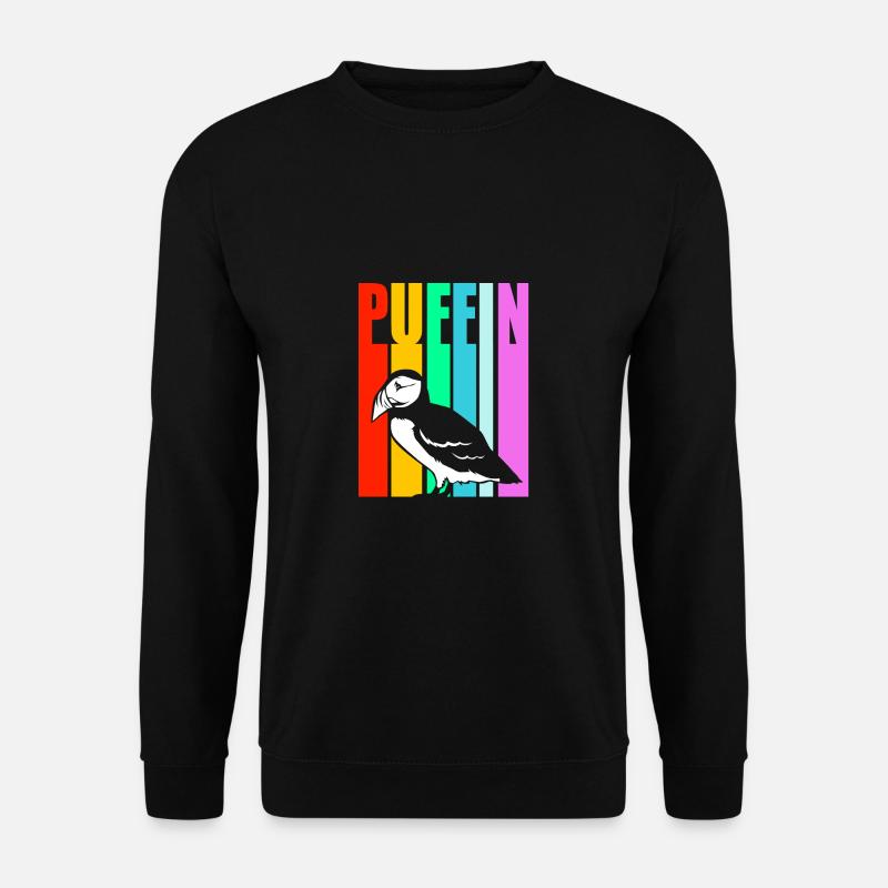 Macareux Papageientaucher - Sweat-shirt Unisexe - noir