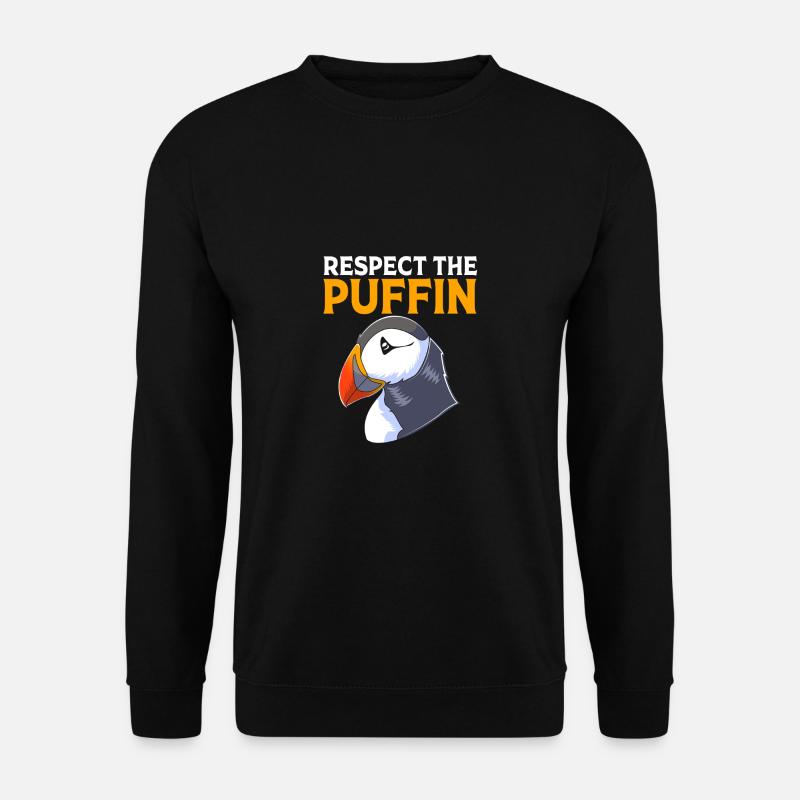 Macareux Papageientaucher - Sweat-shirt Unisexe - noir