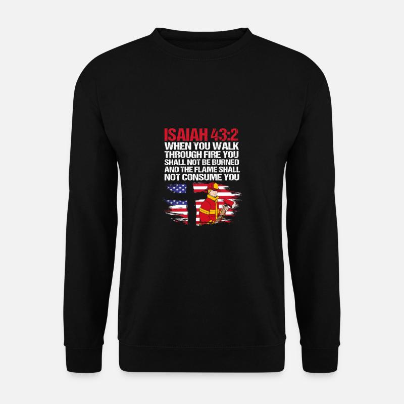 Pompier Pompier - Sweat-shirt Unisexe - noir