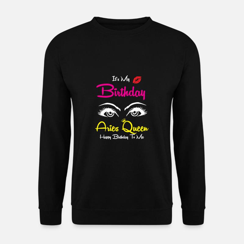 Zodiac sign Aries - Unisex Sweatshirt - black