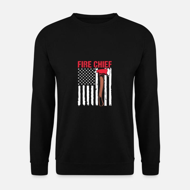 Enfant pompier - Sweat-shirt Unisexe - noir