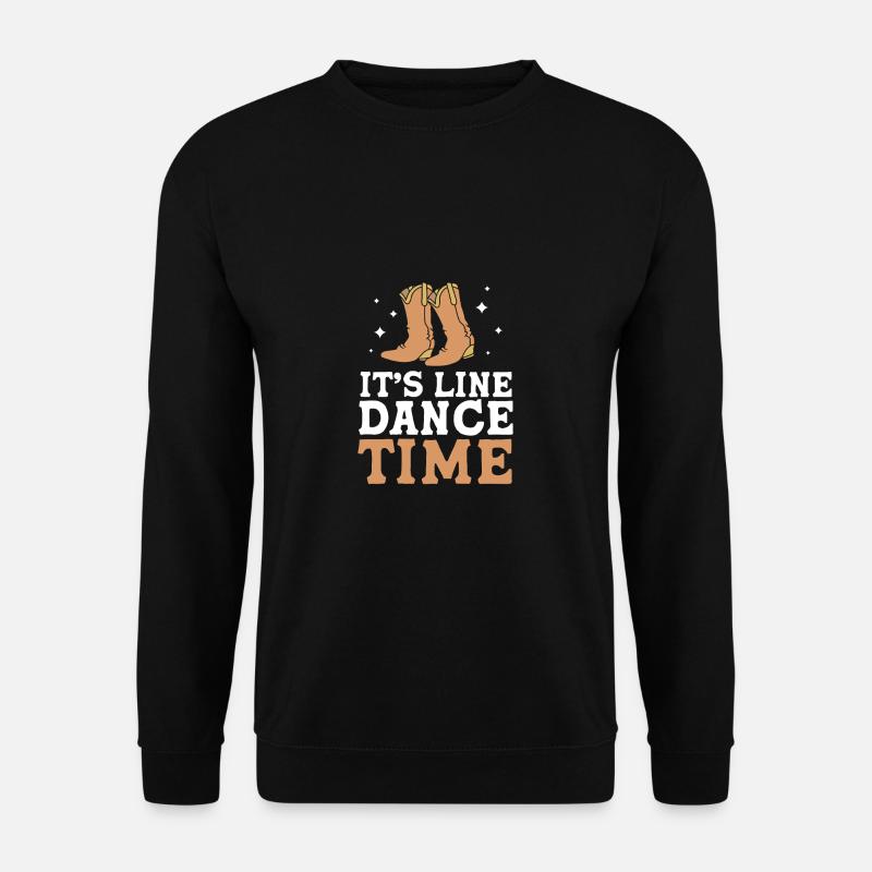Line Dance - Unisex Sweatshirt - black