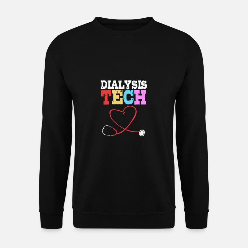 Dialyse-Techniker - Unisex Pullover - Schwarz