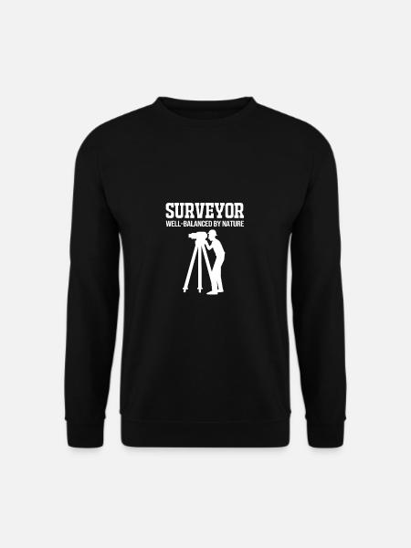 Géomètre - Sweat-shirt Unisexe - noir