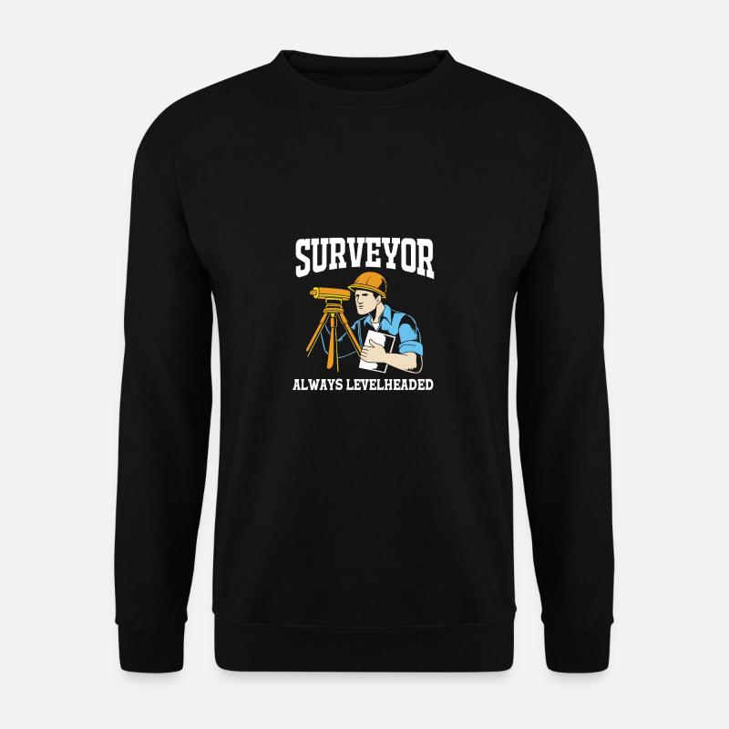 Surveyor - Unisex Sweatshirt - black