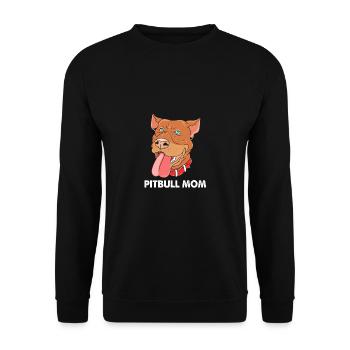 Pitbull - Sweat-shirt Unisexe - noir - Devant - Alina (178cm) & Michal (187cm)