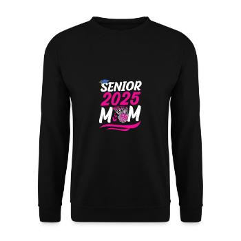 Classe de 2025 Abitur Abiturient Abitur 2025 - Sweat-shirt Unisexe - noir - Devant - Alina (178cm) & Michal (187cm)