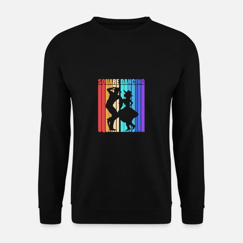 Square Dance - Unisex Sweatshirt - black