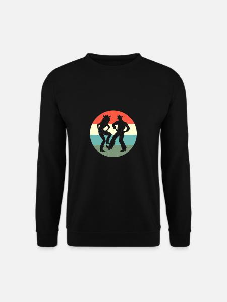 Square Dance - Unisex Pullover - Schwarz