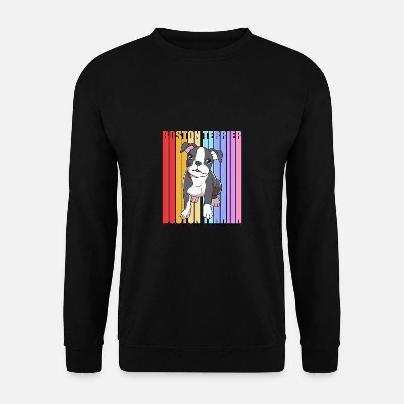 Boston Terrier - Unisex Sweatshirt - black