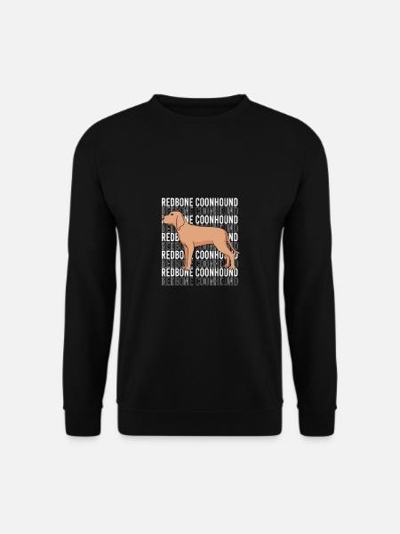 Redbone Coonhound - Unisex Sweatshirt - black