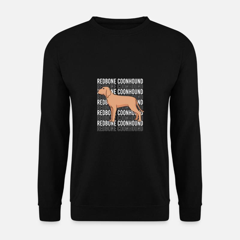 Redbone Coonhound - Sweat-shirt Unisexe - noir