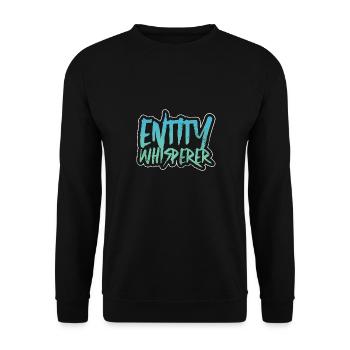 Entity whisperer Paranormal - Unisex Pullover - Schwarz - Vorne - Alina (178cm) & Michal (187cm)