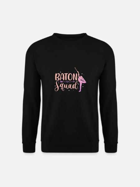 Baton Squad - Unisex Sweatshirt - black