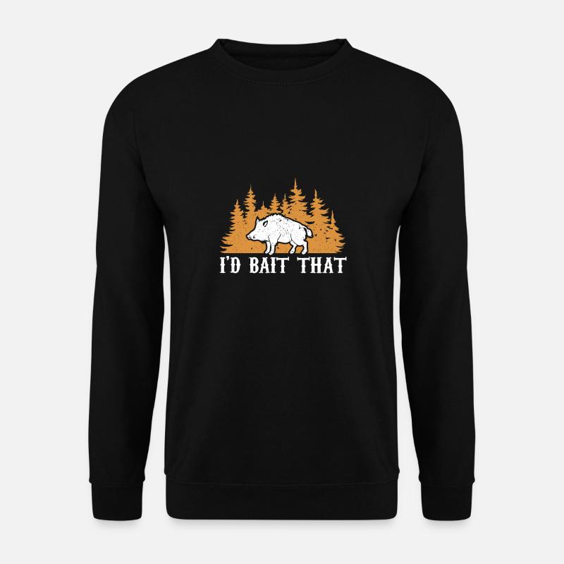 I'd Bait That - Unisex Sweatshirt - black