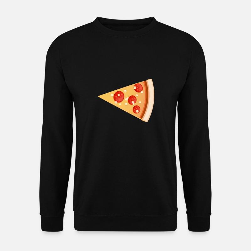 Pizza kid Pizza slice - Unisex Sweatshirt - black