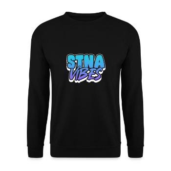 STNA vibes State Tested Nursing assistant - Unisex Sweatshirt - black - Front - Alina (178cm) & Michal (187cm)