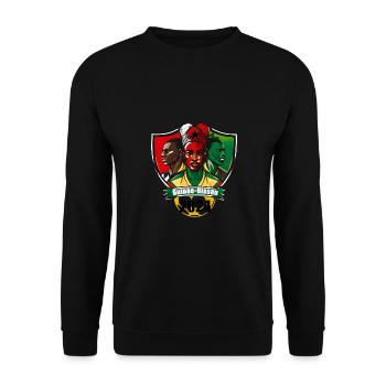 Triomphe Étoilé Bissau-Guinée - Sweat-shirt Unisexe - noir - Devant - Alina (178cm) & Michal (187cm)