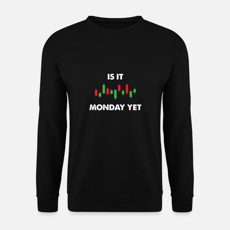 Est-ce que c’est déjà lundi ? - Sweat-shirt Unisexe - noir