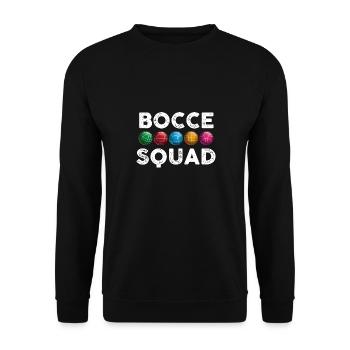 Bocce Squad | Bocce Ball - Unisex Sweatshirt - black - Front - Alina (178cm) & Michal (187cm)